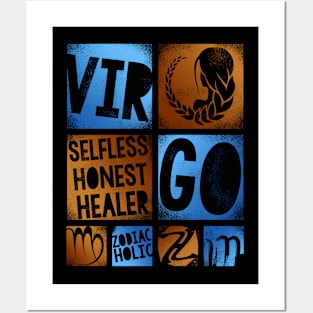 Zodiac VIRGO Graffiti Box Series Posters and Art